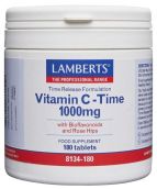 Lamberts Vitamin C Time Release 1000mg  ( 180 Tablets) # 8134