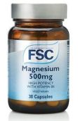 FSC Magnesium 500 # 30 Capsules