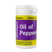Obbekjaers Extra Strength One-A-Day Oil of Peppermint # 60 Caps