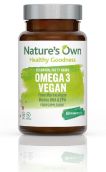 Natures Own Omega 3 Vegan - 60 Capsules