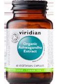 Viridian Organic Ashwagandha Extract Veg Caps # 914