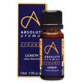 Absolute Aromas Organic Lemon Oil 10ml # AA-OR011
