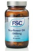 FSC Starflower Oil 1000mg  #  60 Capsules