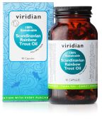 Viridian Sustainable Scandinavian Rainbow Trout Oil 90 Caps # 582