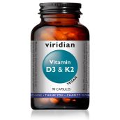 Viridian Vitamin D3 & K2 90 Caps # 289