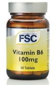 FSC Vitamin B6 100mg # 60 Tablets