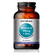 Viridian Vitamin C + Zinc Veg 90 Caps # 222