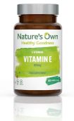 Nature's Own Vitamin E - 60 Capsules