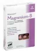 Wassen Magnesium B - 30 tabs New