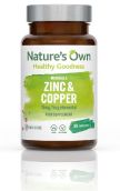 Nature's Own Zinc & Copper - 50 Tablets