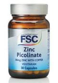 FSC Zinc Picolinate 30mg # 30 Capsules