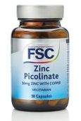 FSC Zinc Picolinate & Copper 30mg #90 Capsules