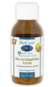 BioCare Bio-Acidophilus Forte (L. Acidophilus & B Bifidum) 30 Billion per capsule # 16130